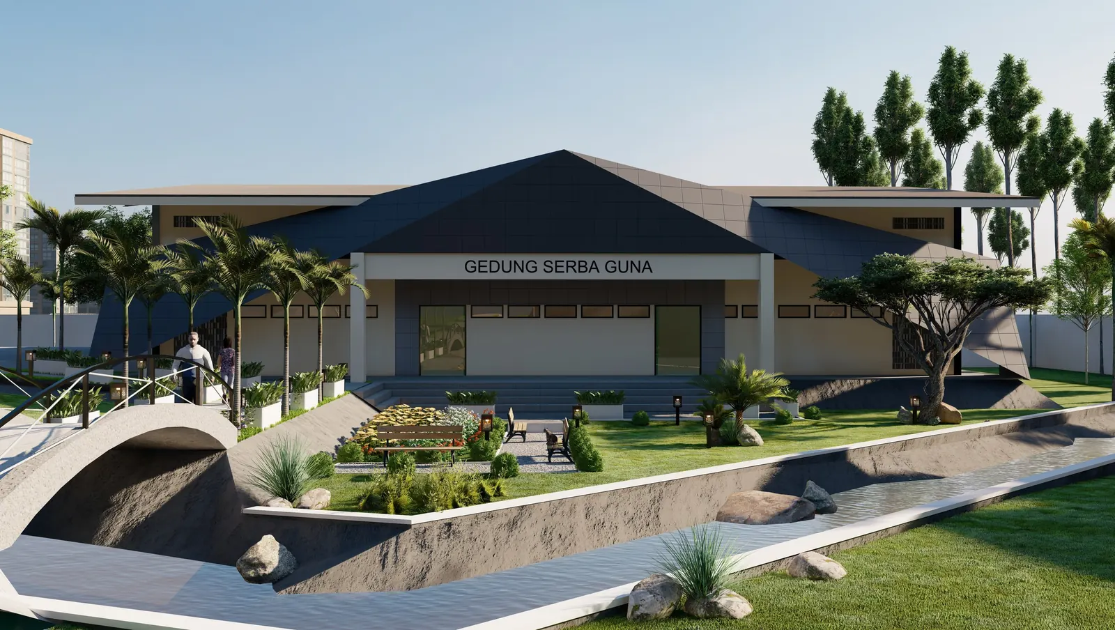 Gedung serba guna